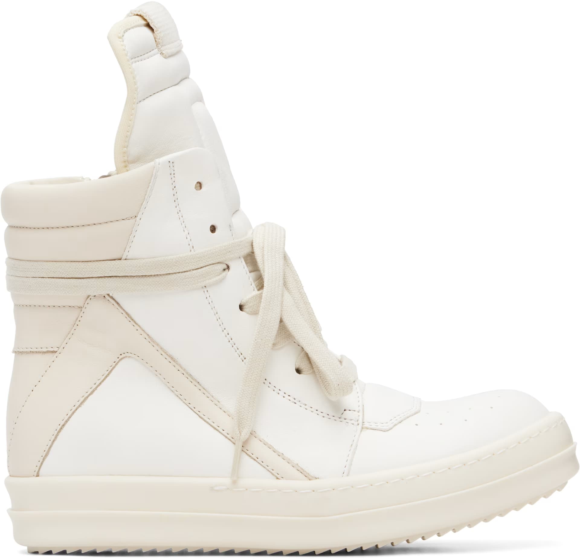 Off-White Tower Geobasket Sneakers by Rick Owens
