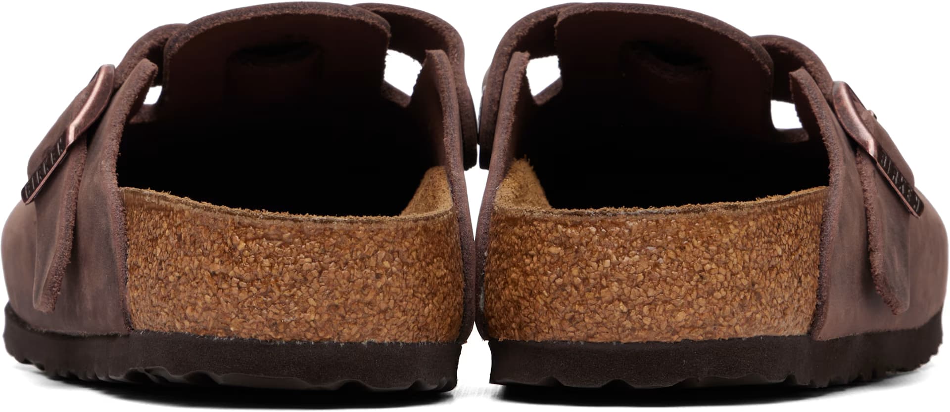 Brown Regular Boston Oiled Leather Loafers 2