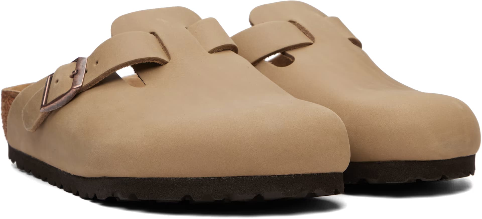 Brown Regular Boston Oiled Leather Loafers 4