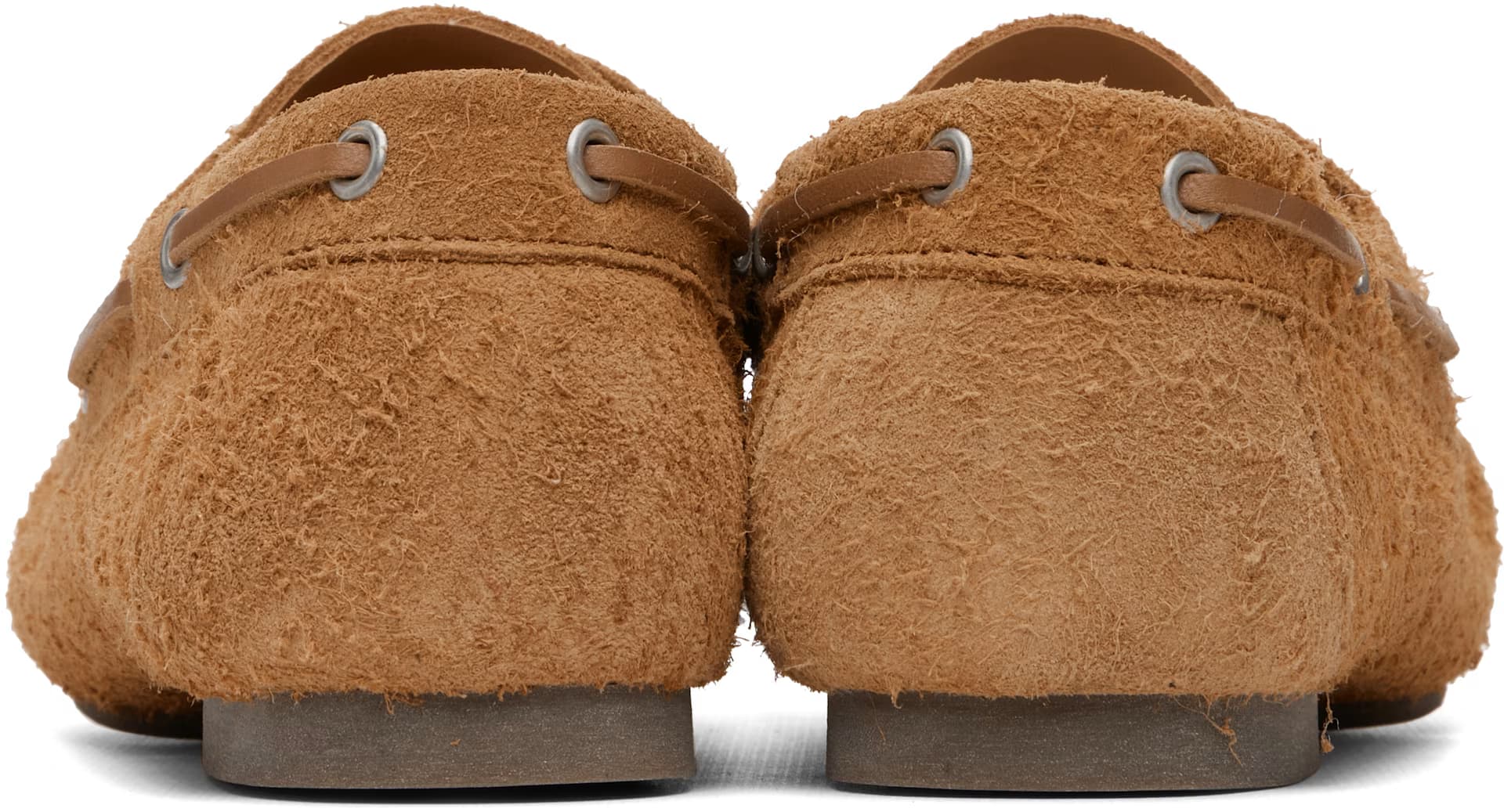 Tan Camille Boat Shoes 2