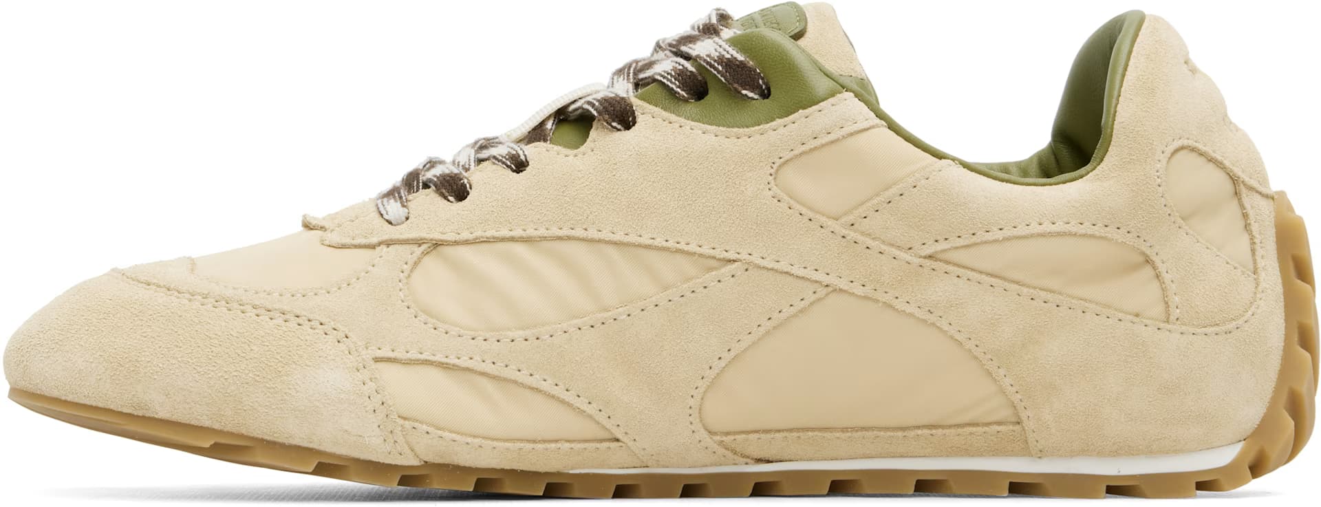 Beige Orbit Flash Sneakers 3