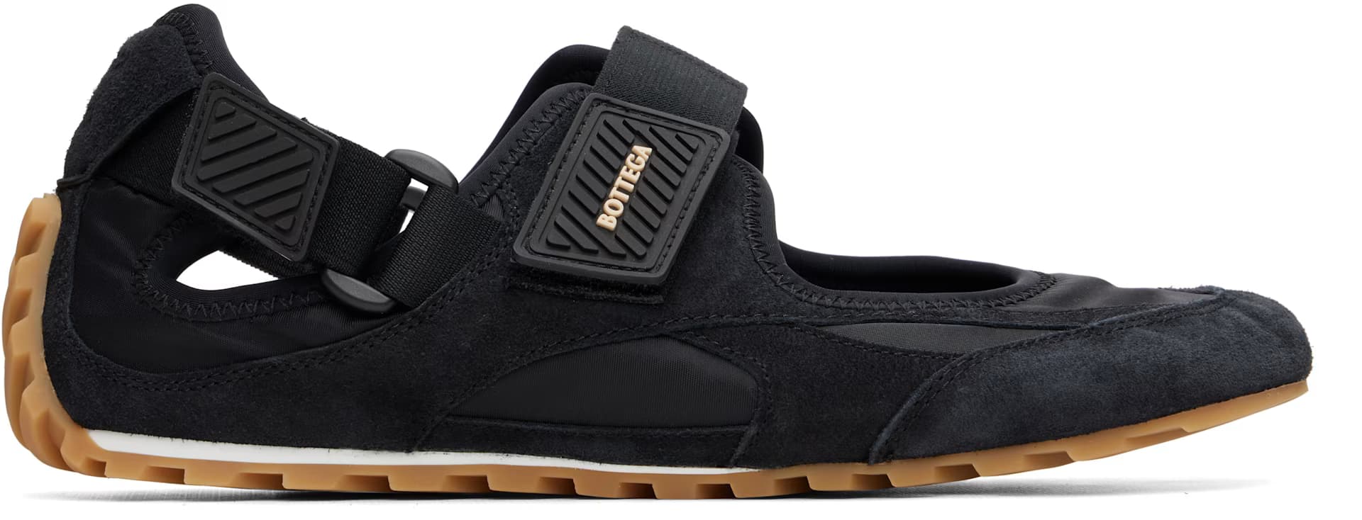 Black Orbit Flash Sneakers by Bottega Veneta