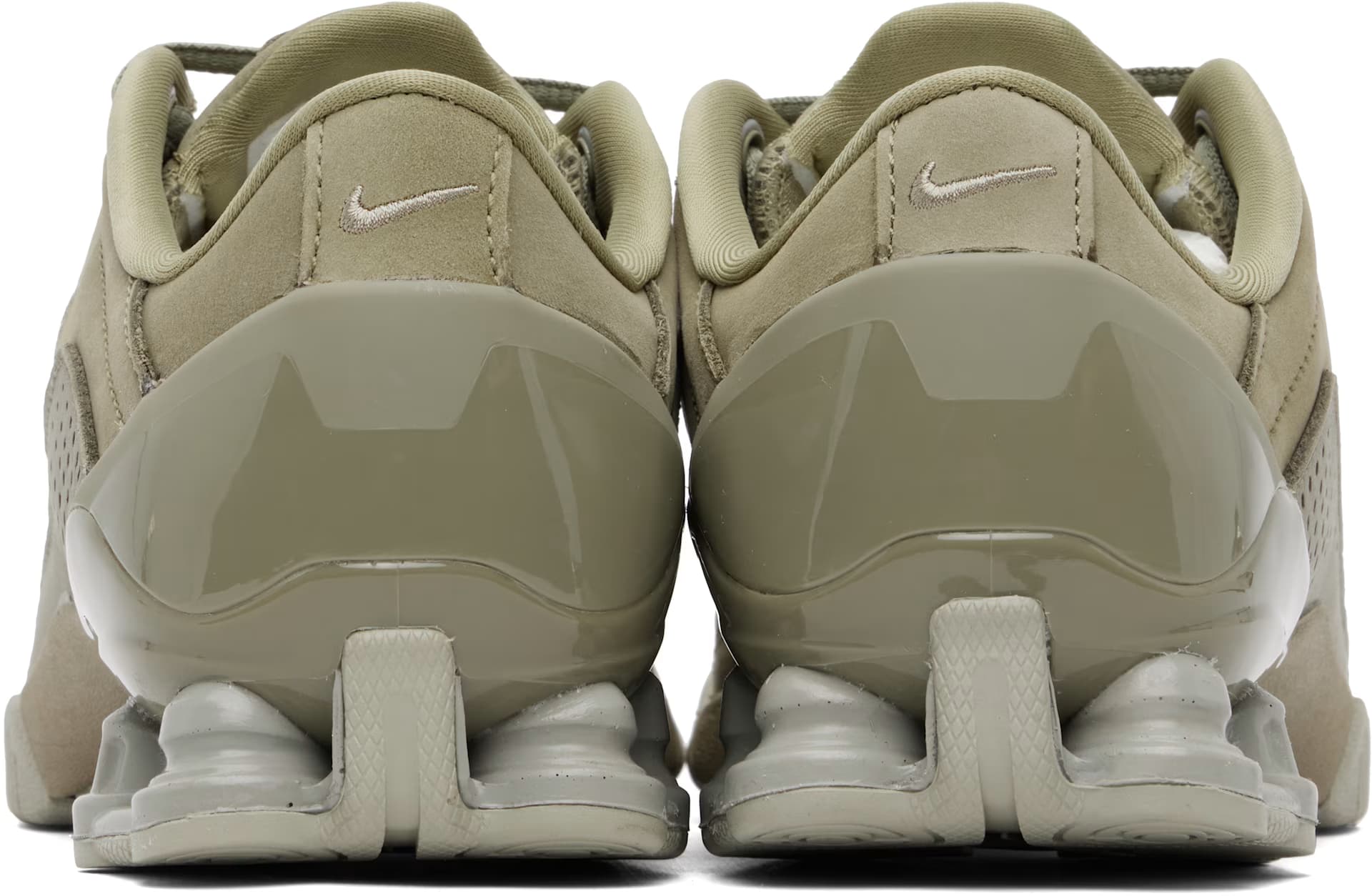 Khaki Total 90 Shox Magia Sneakers 2
