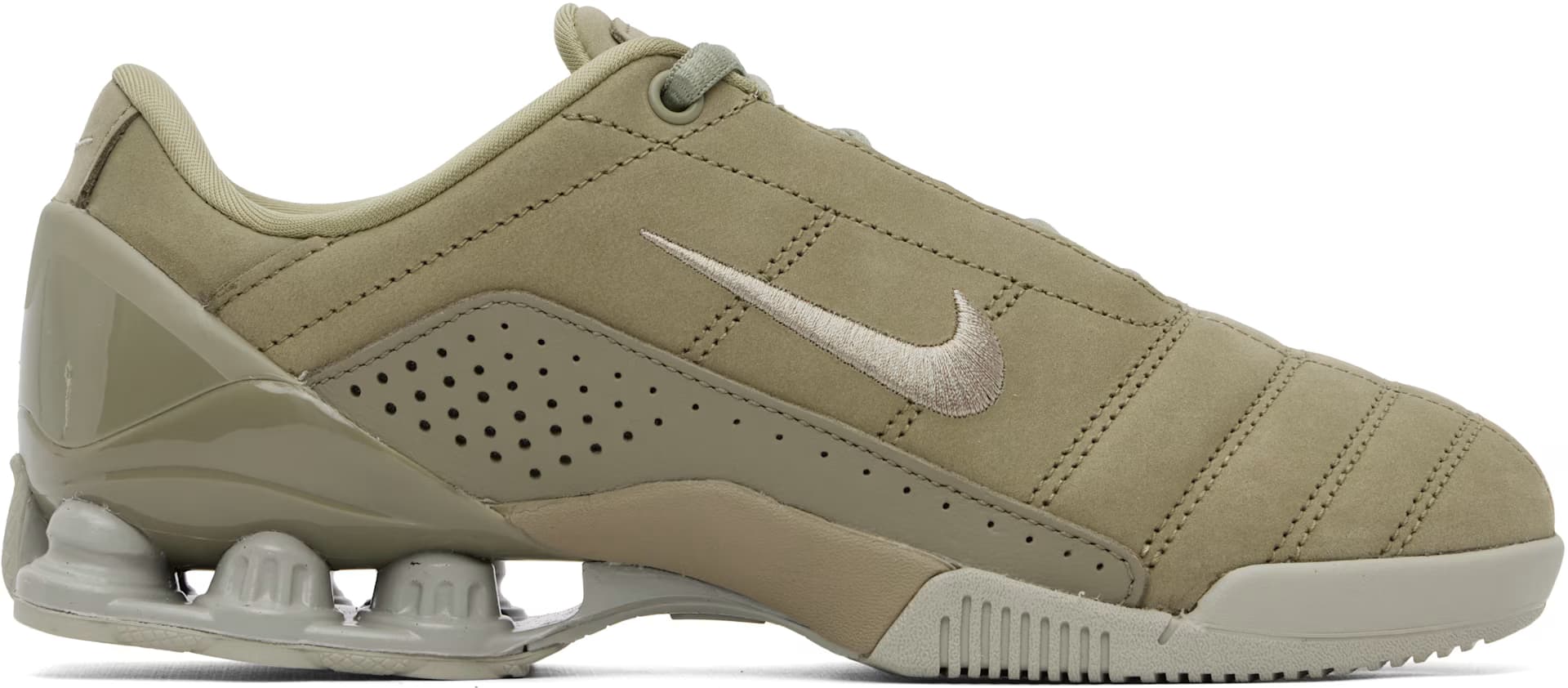 Khaki Total 90 Shox Magia Sneakers by Nike