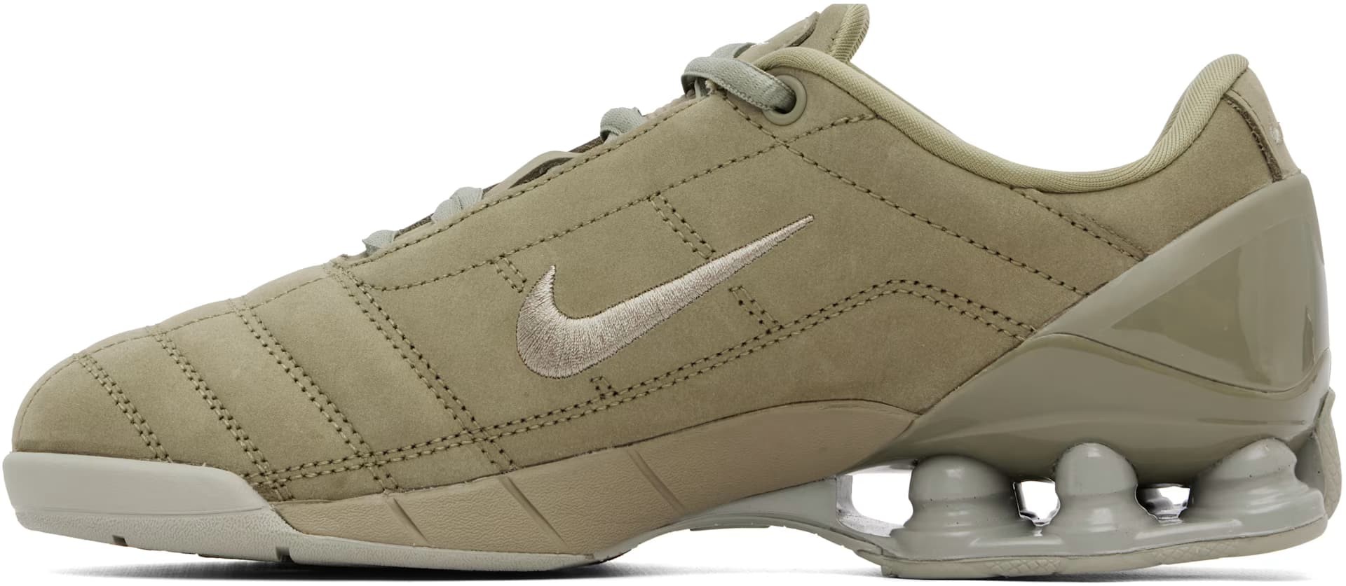 Khaki Total 90 Shox Magia Sneakers 3