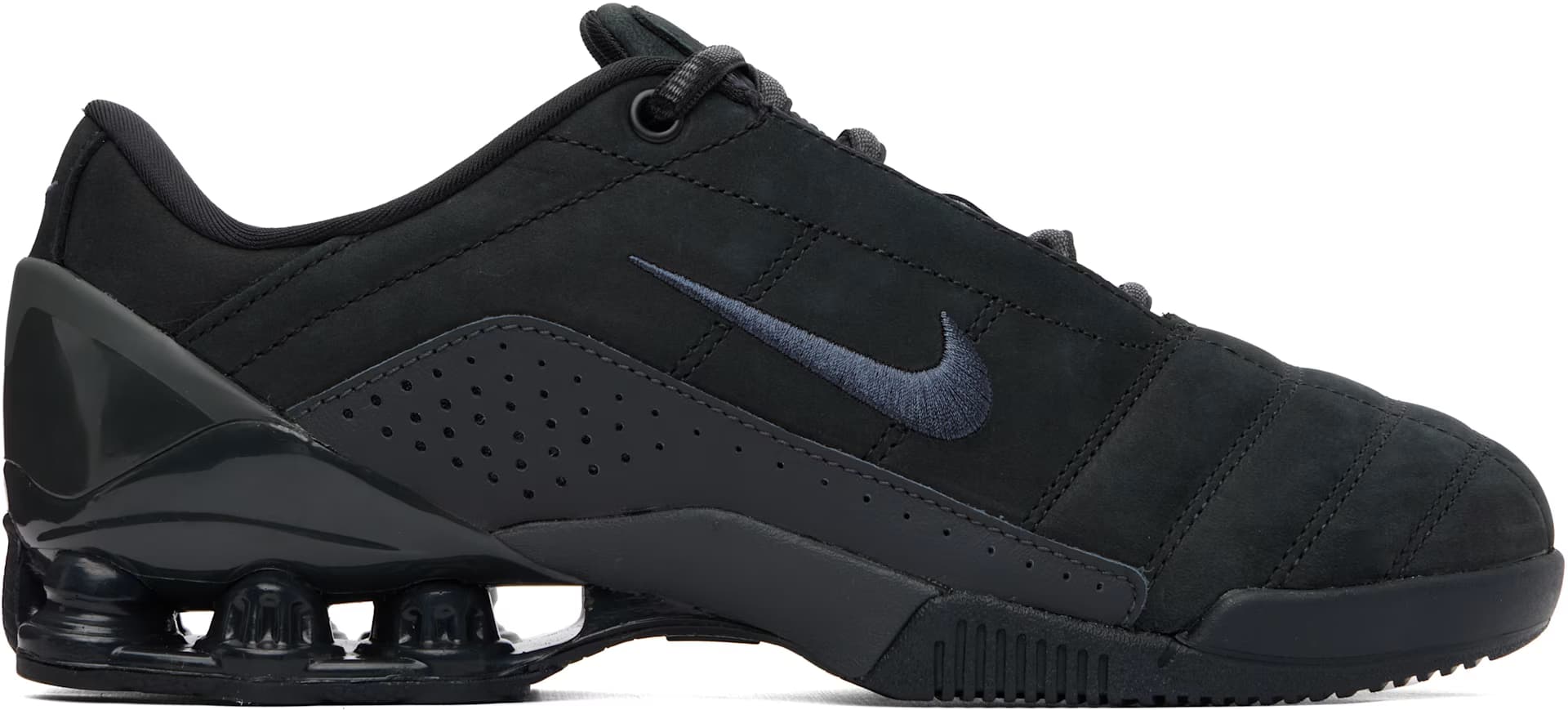 Black Total 90 Shox Magia Sneakers by Nike