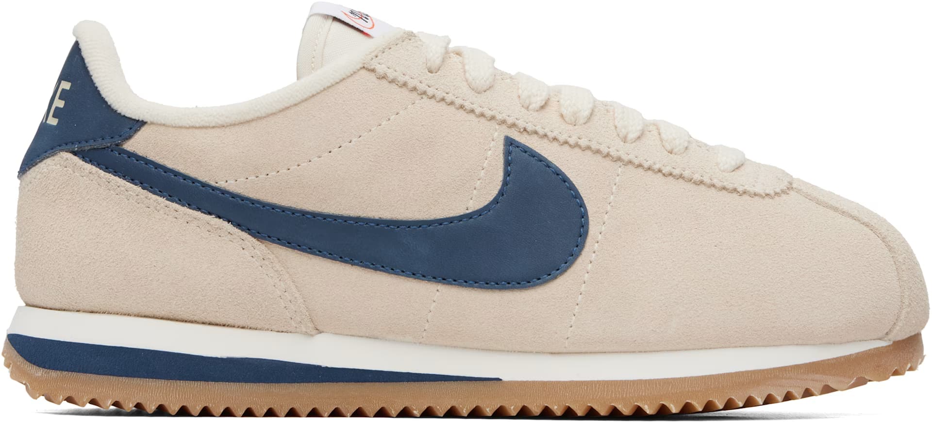 Beige Cortez Sneakers by Nike