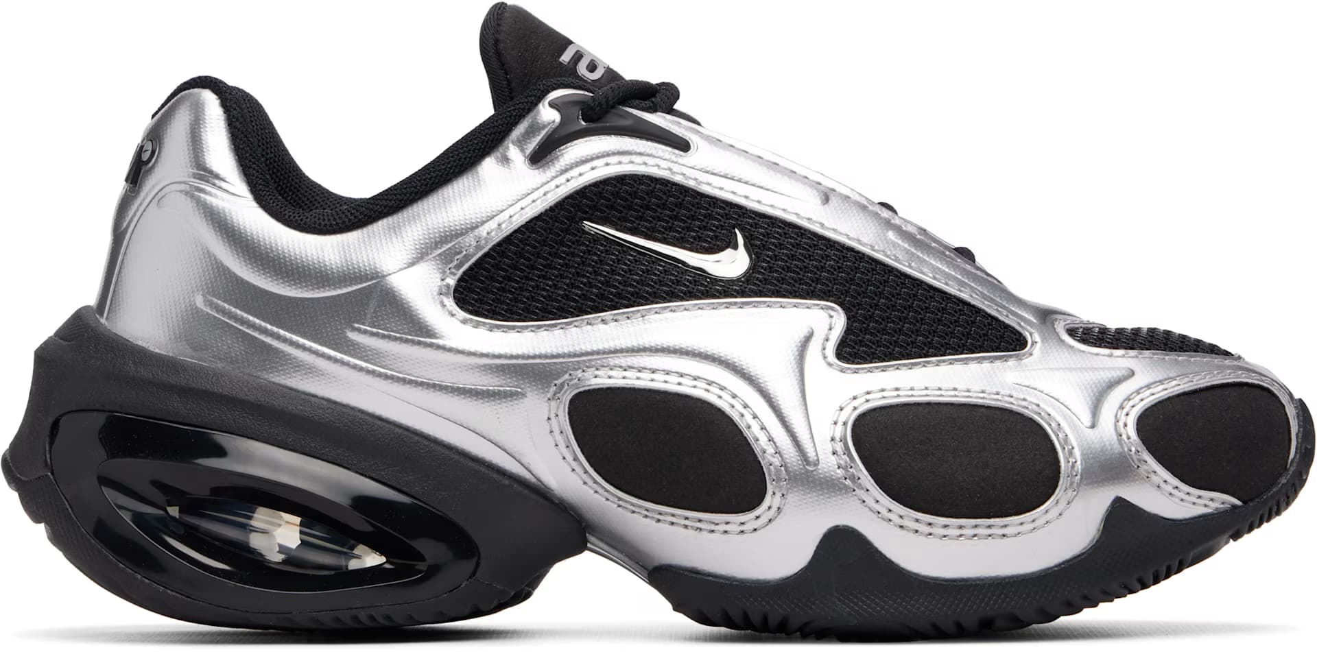 Black & Silver Air Max Muse Sneakers by Nike