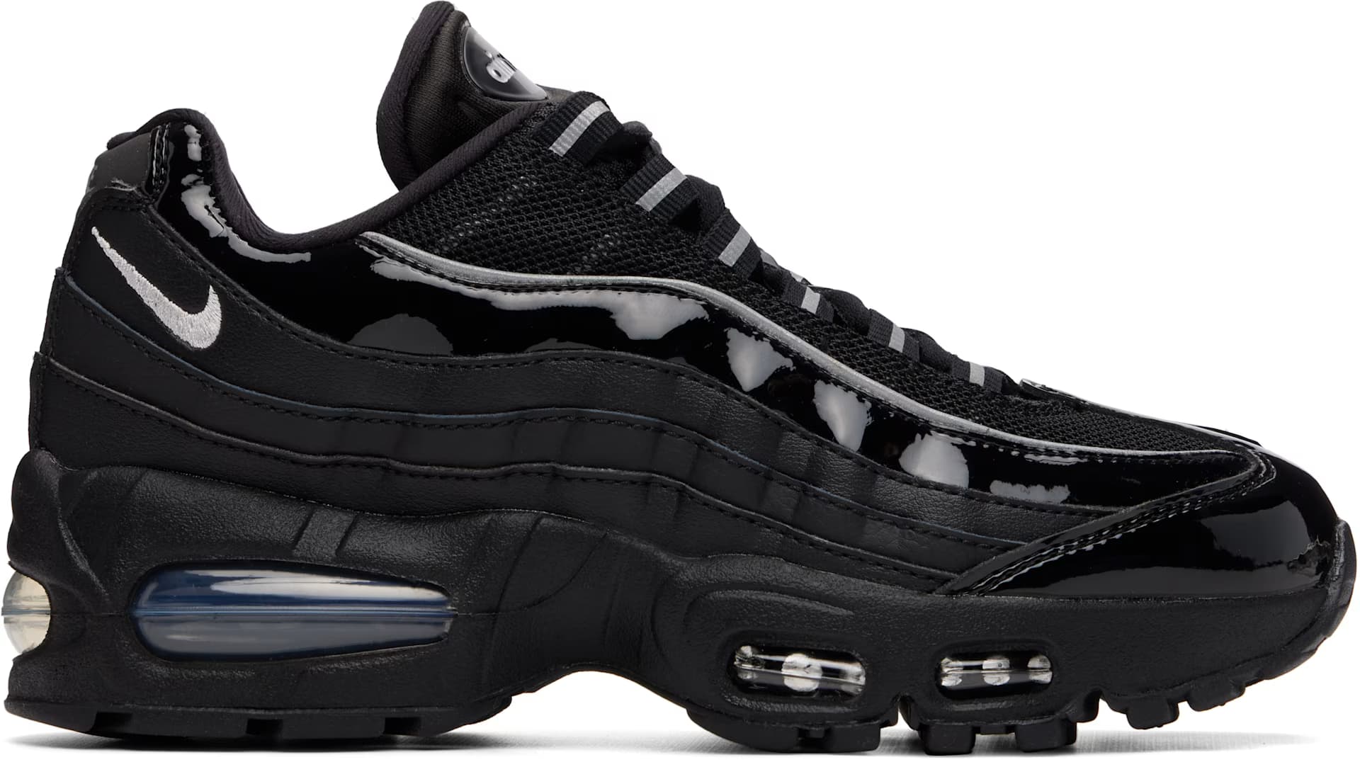 Black Air Max 95 Big Bubble Sneakers by Nike