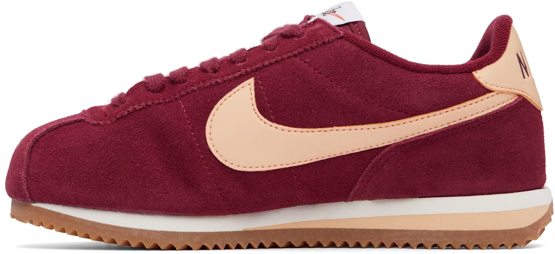 Burgundy Cortez Sneakers 3