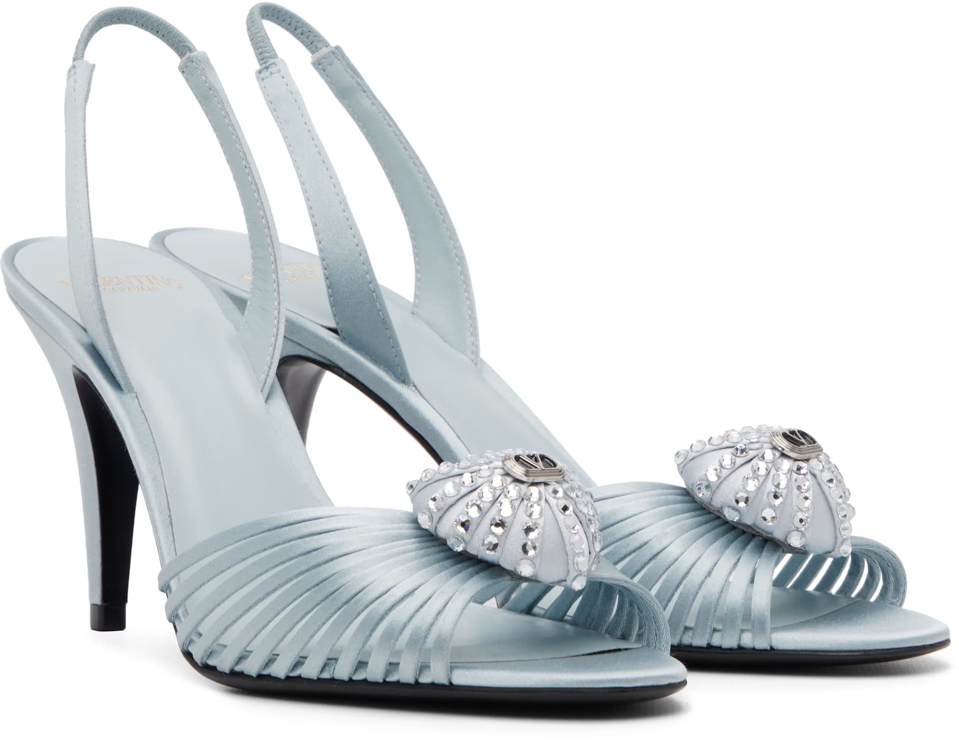 Blue Coeur Royal Heeled Sandals 4