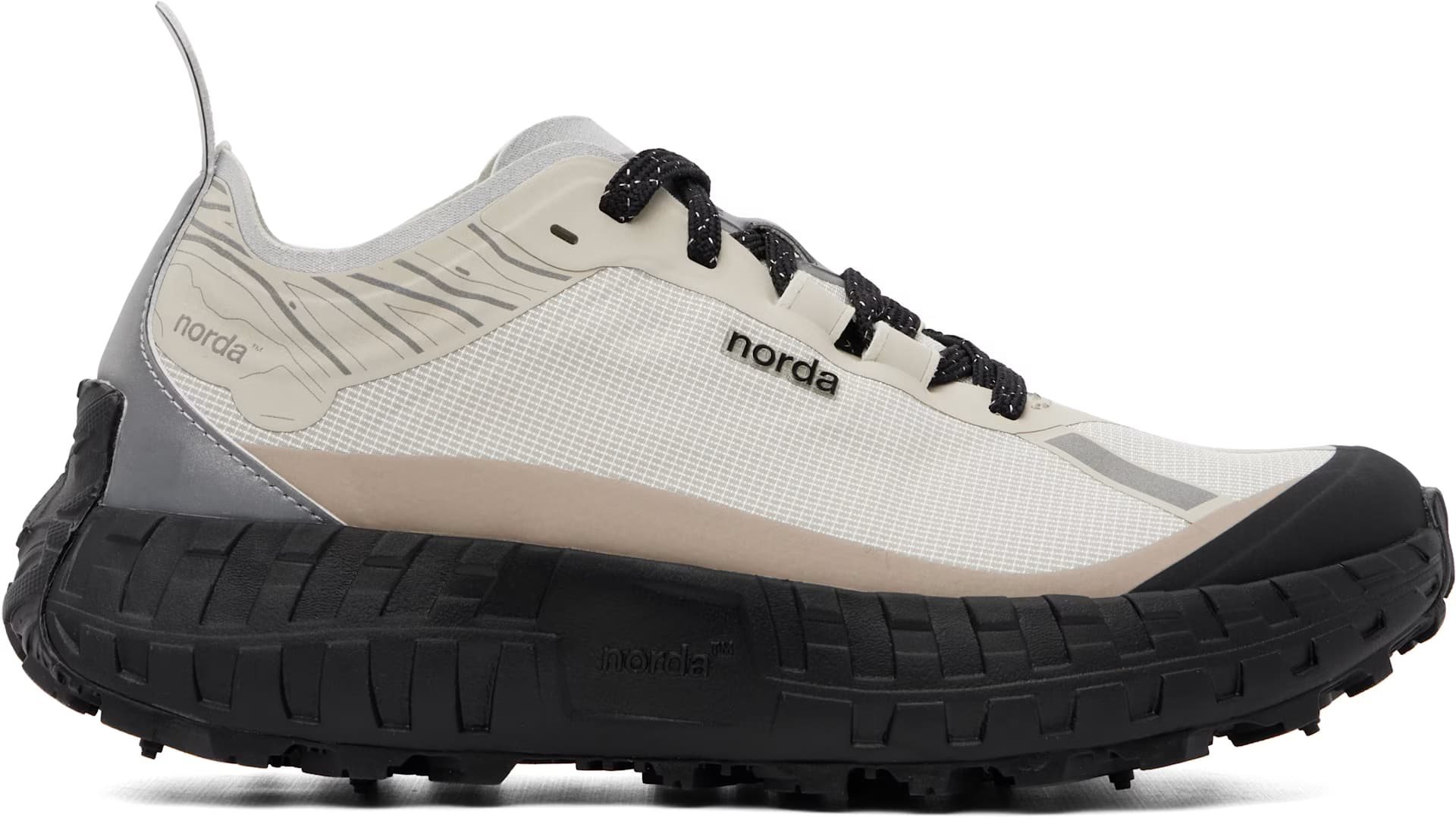 Gray 001A Sneakers by Norda