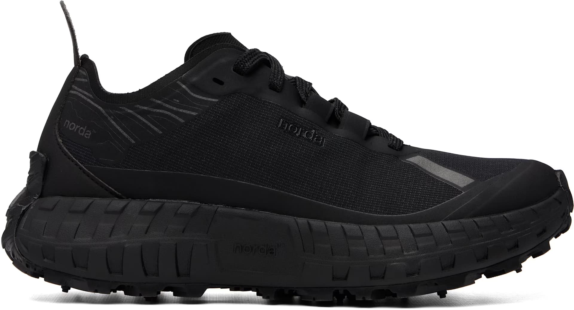 Black 001A Sneakers by Norda