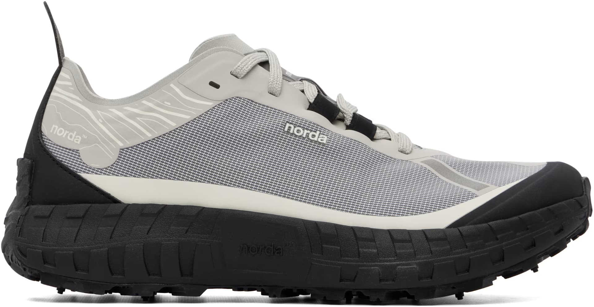 Gray 001A Sneakers by Norda