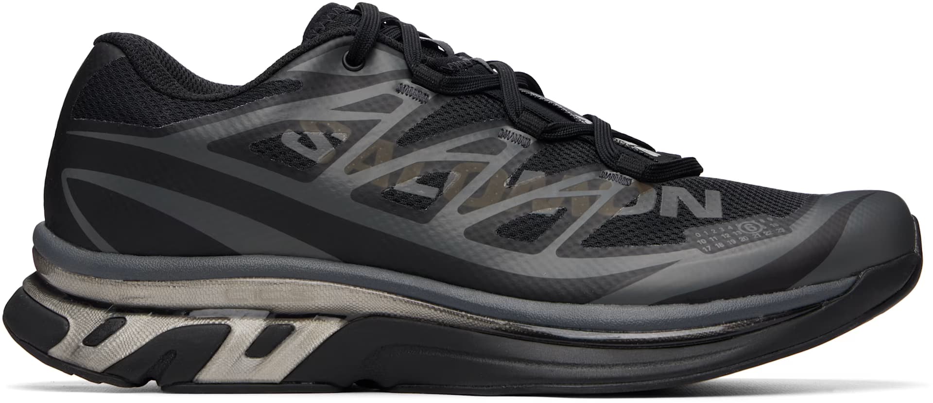 Black Salomon Edition XT Sneakers by Mm6 Maison Margiela