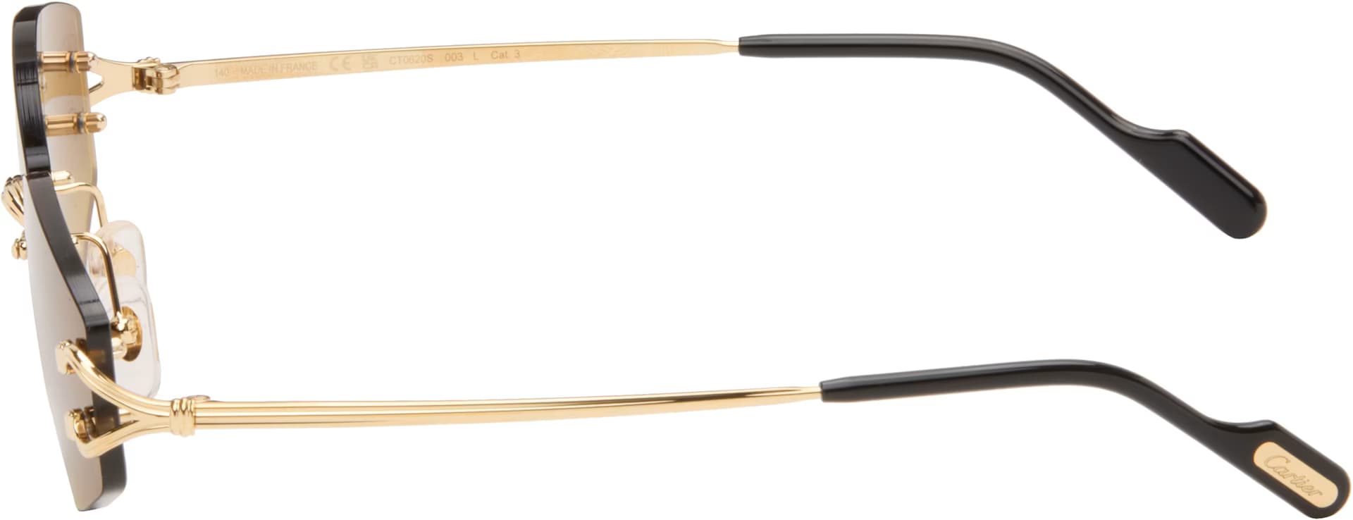 Gold Classic C Motif Sunglasses 3
