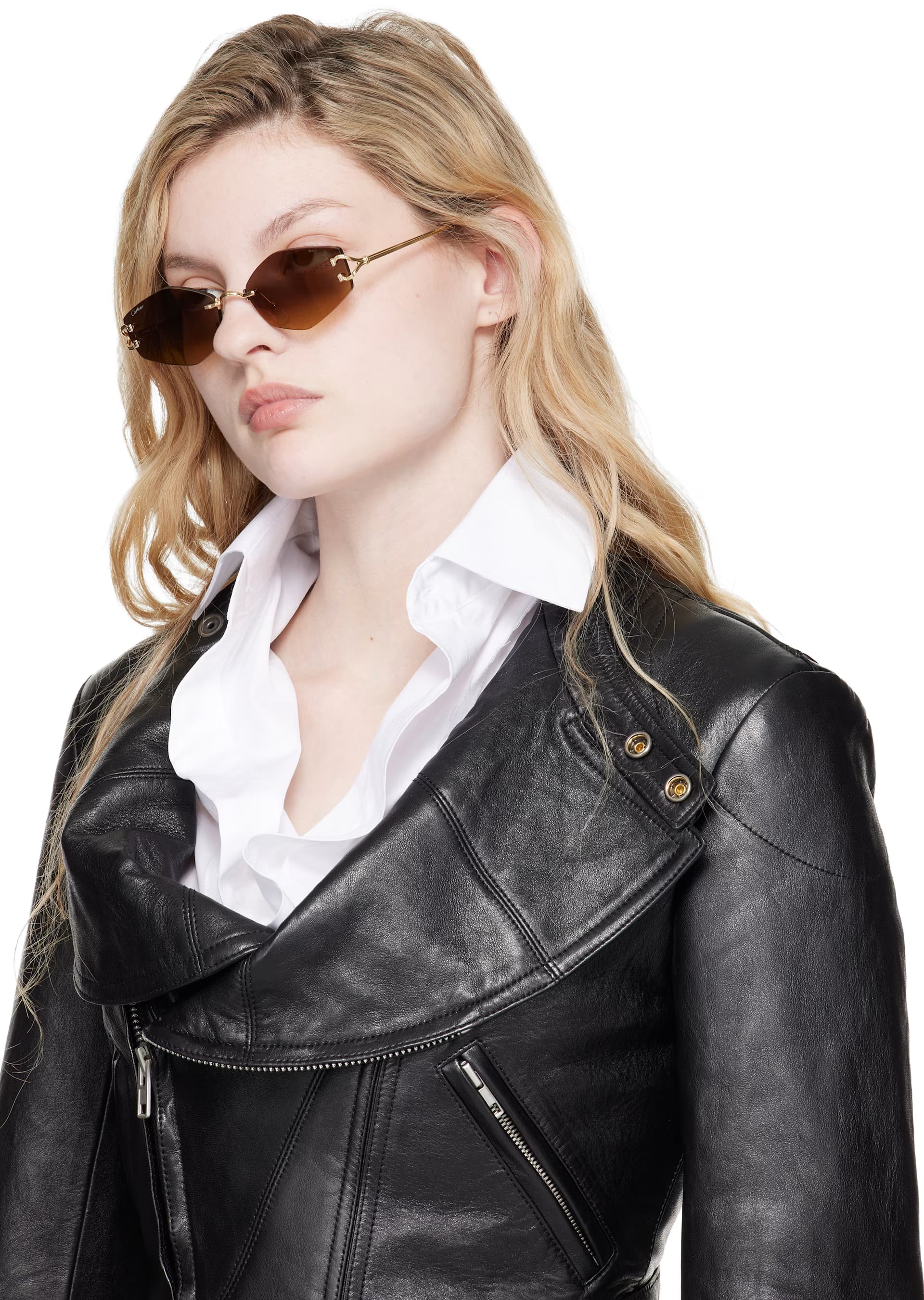 Gold Classic C Motif Sunglasses 4