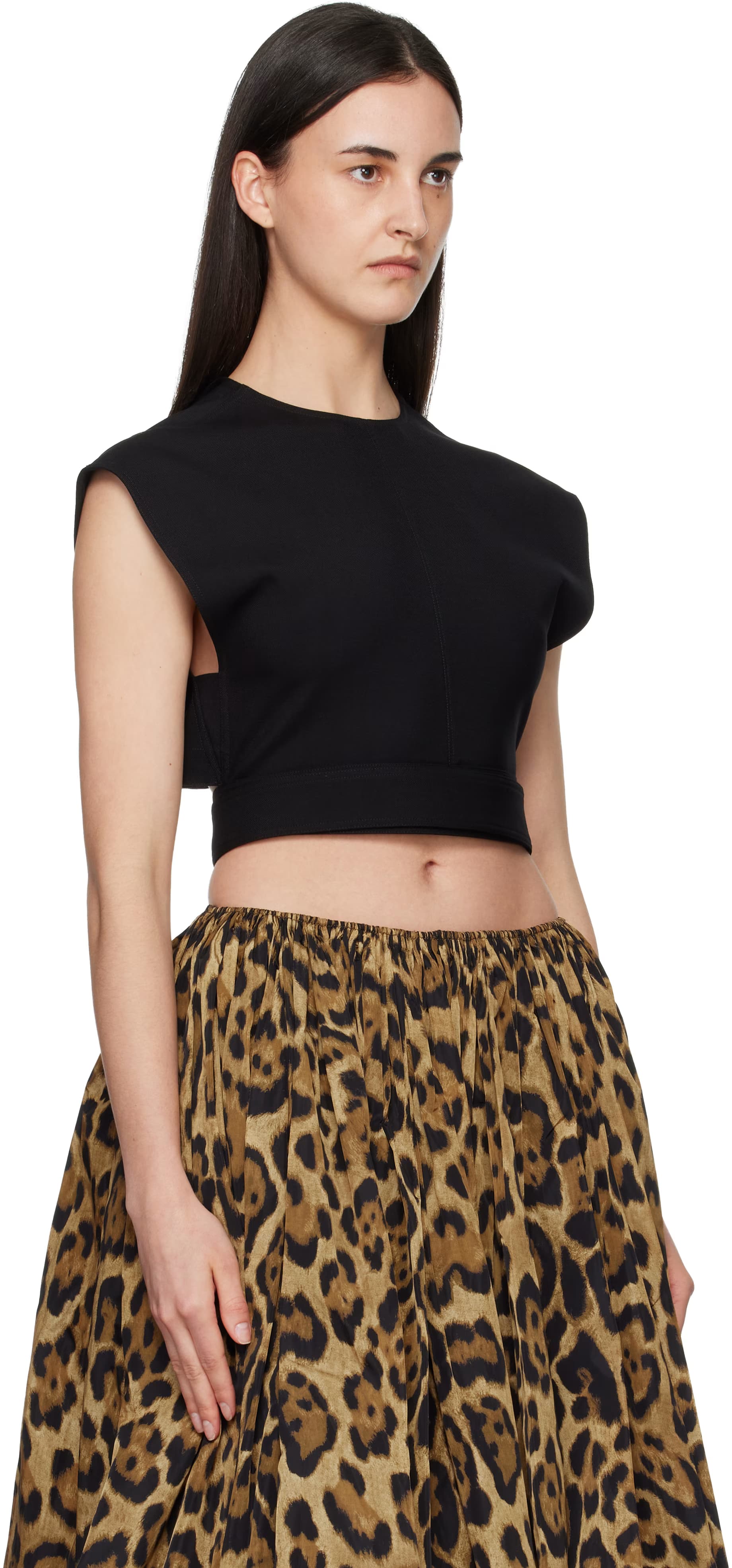 Black Belted Blouse 2