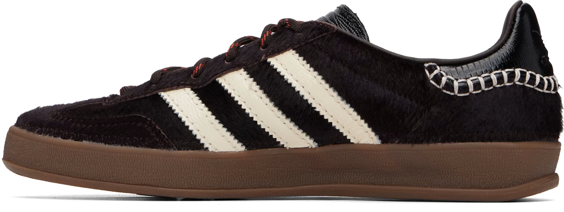 Brown adidas Originals Edition Gazelle Pony Sneakers by adidas Originals