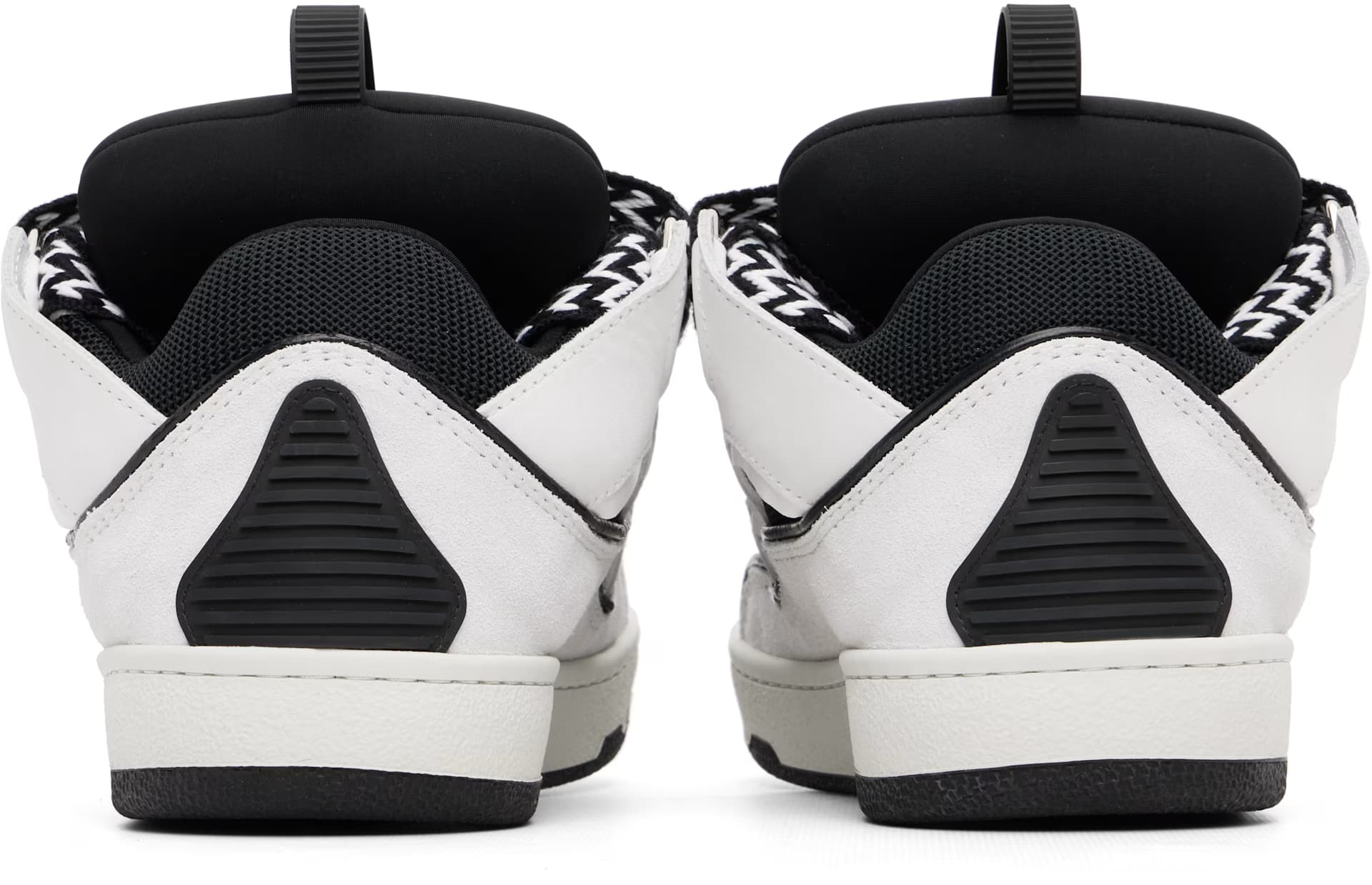 White Curb Sneakers 2
