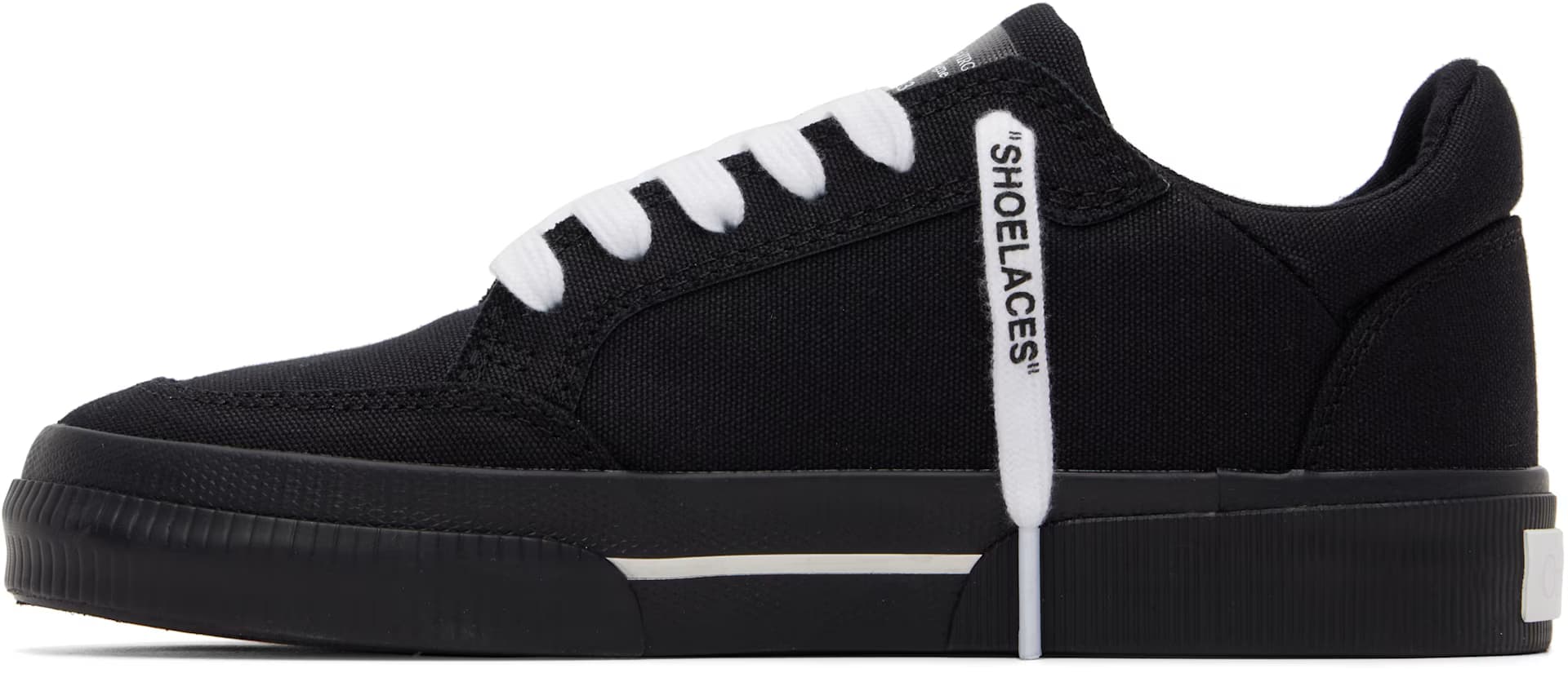 Black Low Vulcanized Sneakers 3