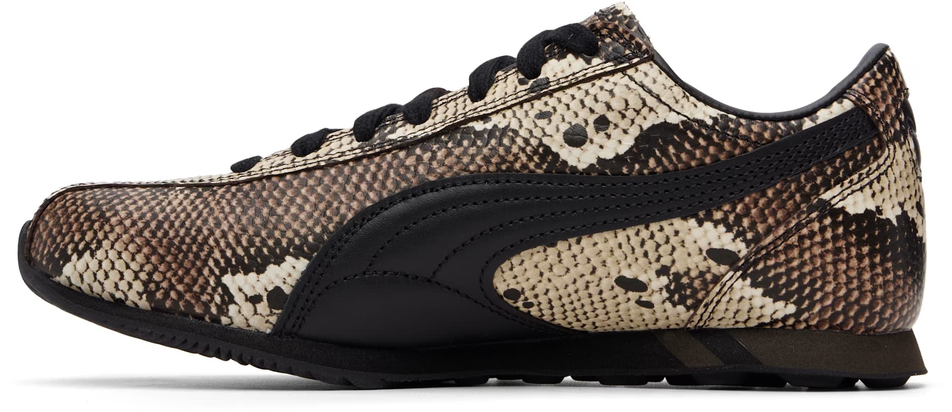 Brown Sprint Snake Sneakers 3