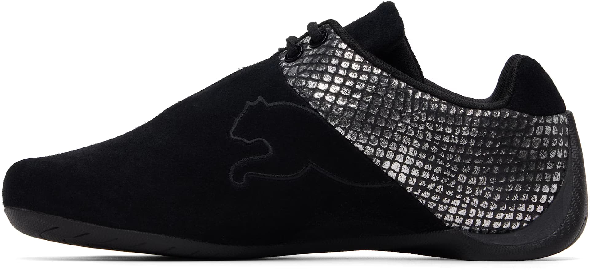 Black Future Cat Emboss Sneakers 3