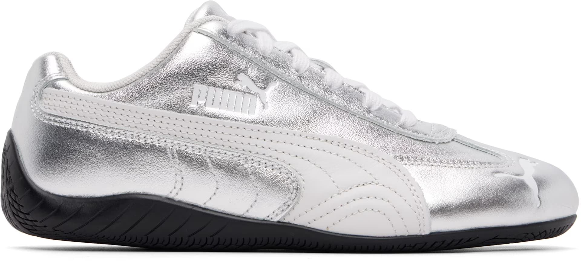Silver Speedcat Sneakers by PUMA