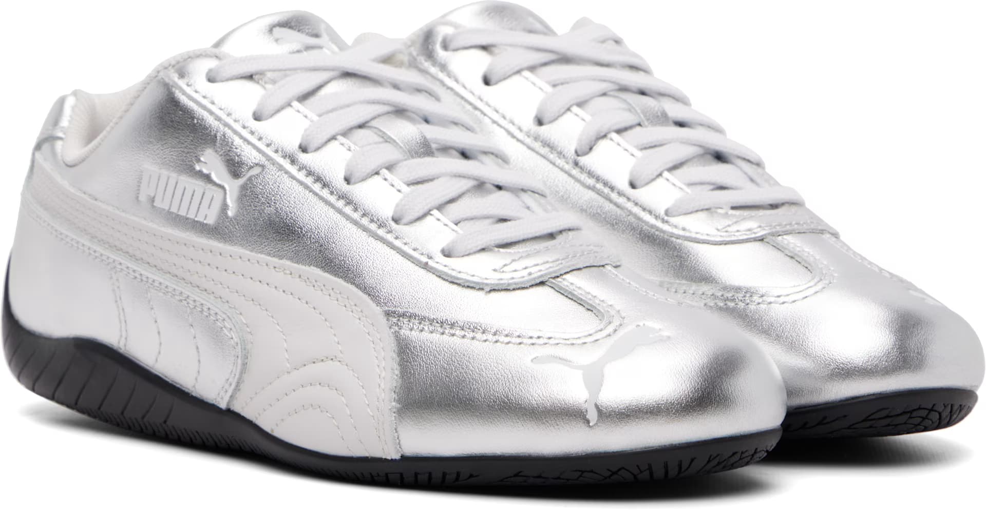 Silver Speedcat Sneakers 4