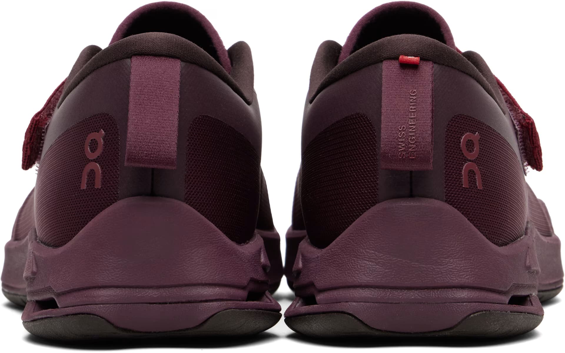 Burgundy Cloudnova Moon Sneakers 2