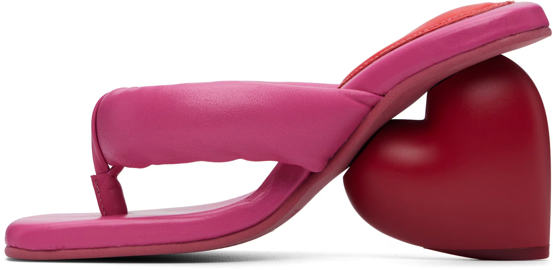 Pink Love Mule Sandals 3