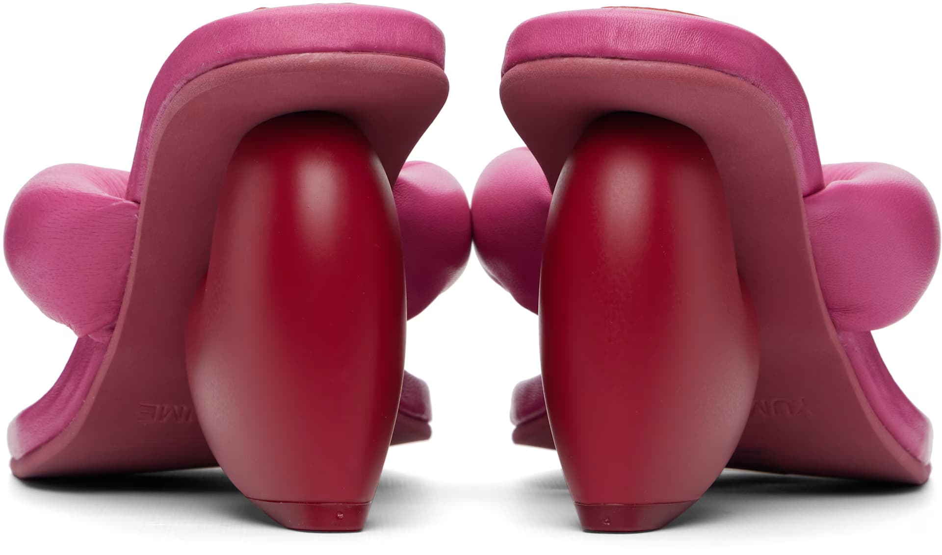 Pink Love Mule Sandals 2