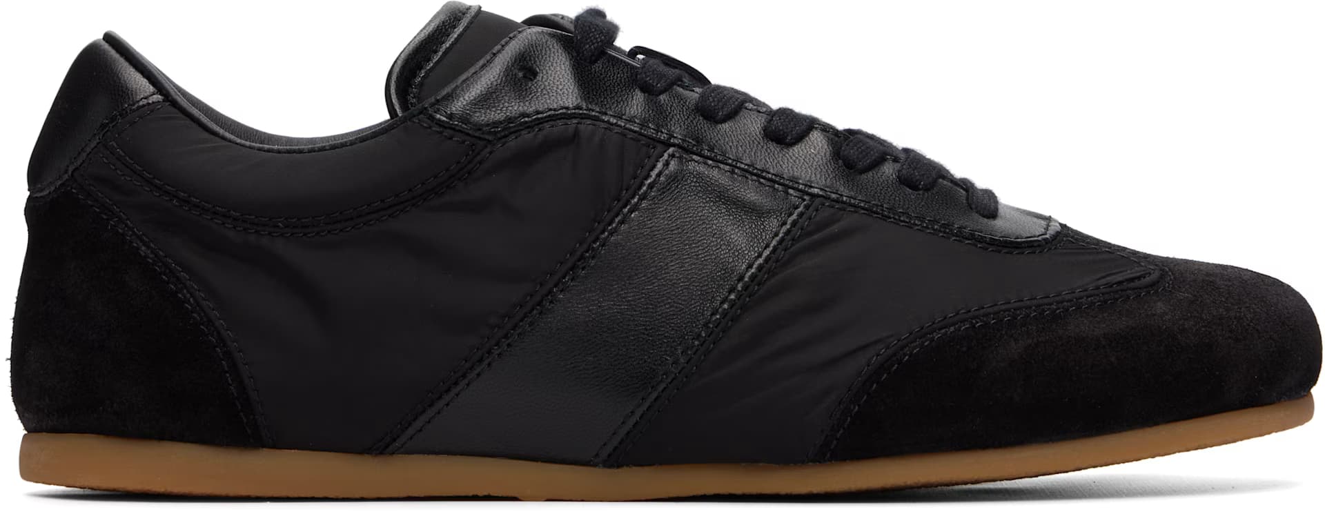 Black Soft Runner Sneakers by Lemaire