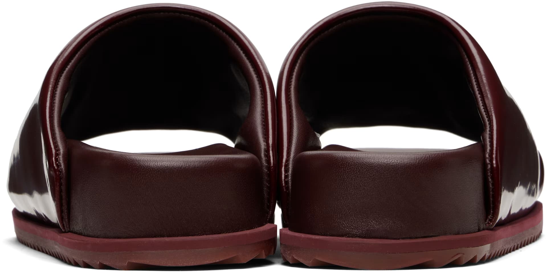 Burgundy Finn Slides 2