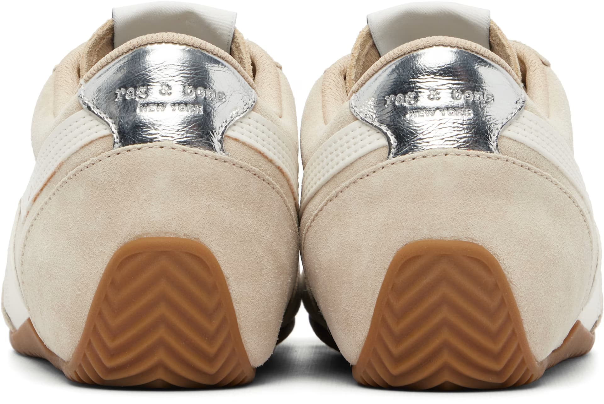 Beige Retro Slim Ultra Runner Sneakers 2