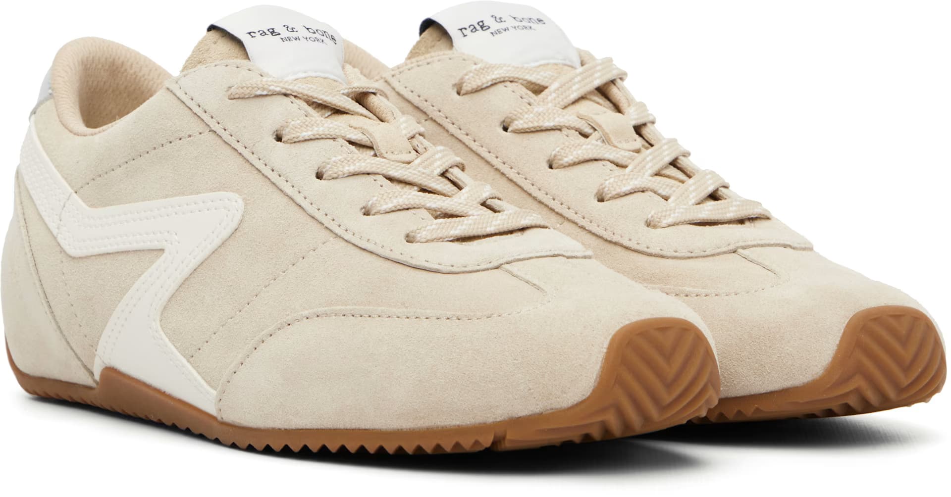 Beige Retro Slim Ultra Runner Sneakers 4