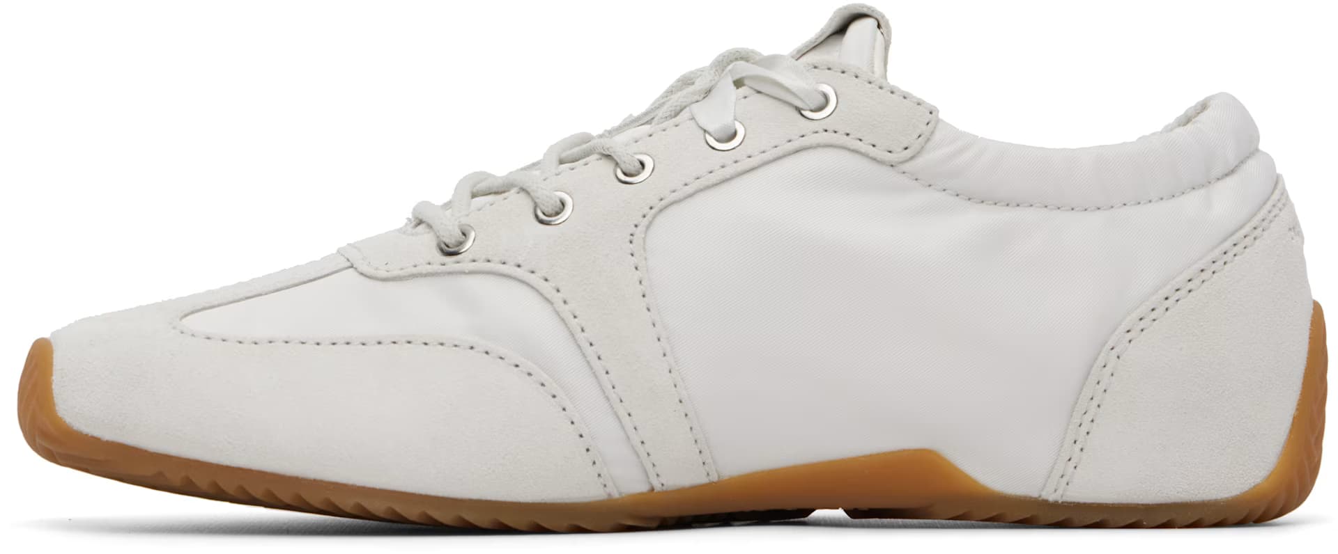 White Emilee Ballet Runner Sneakers 3