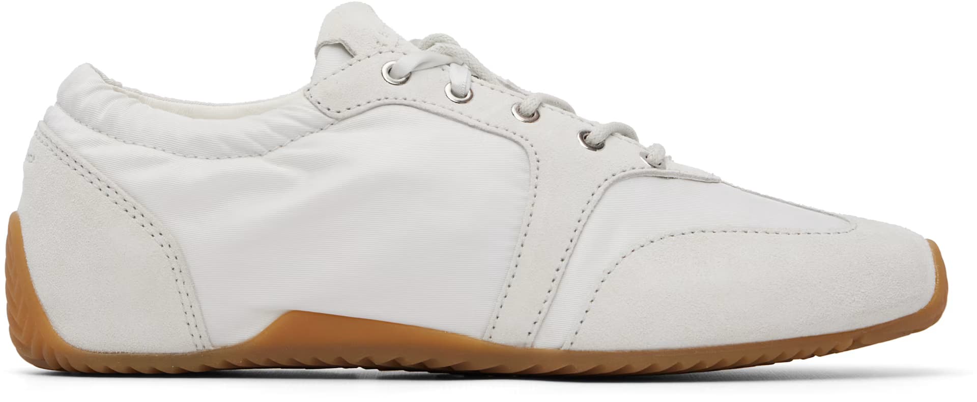 White Emilee Ballet Runner Sneakers by rag & bone