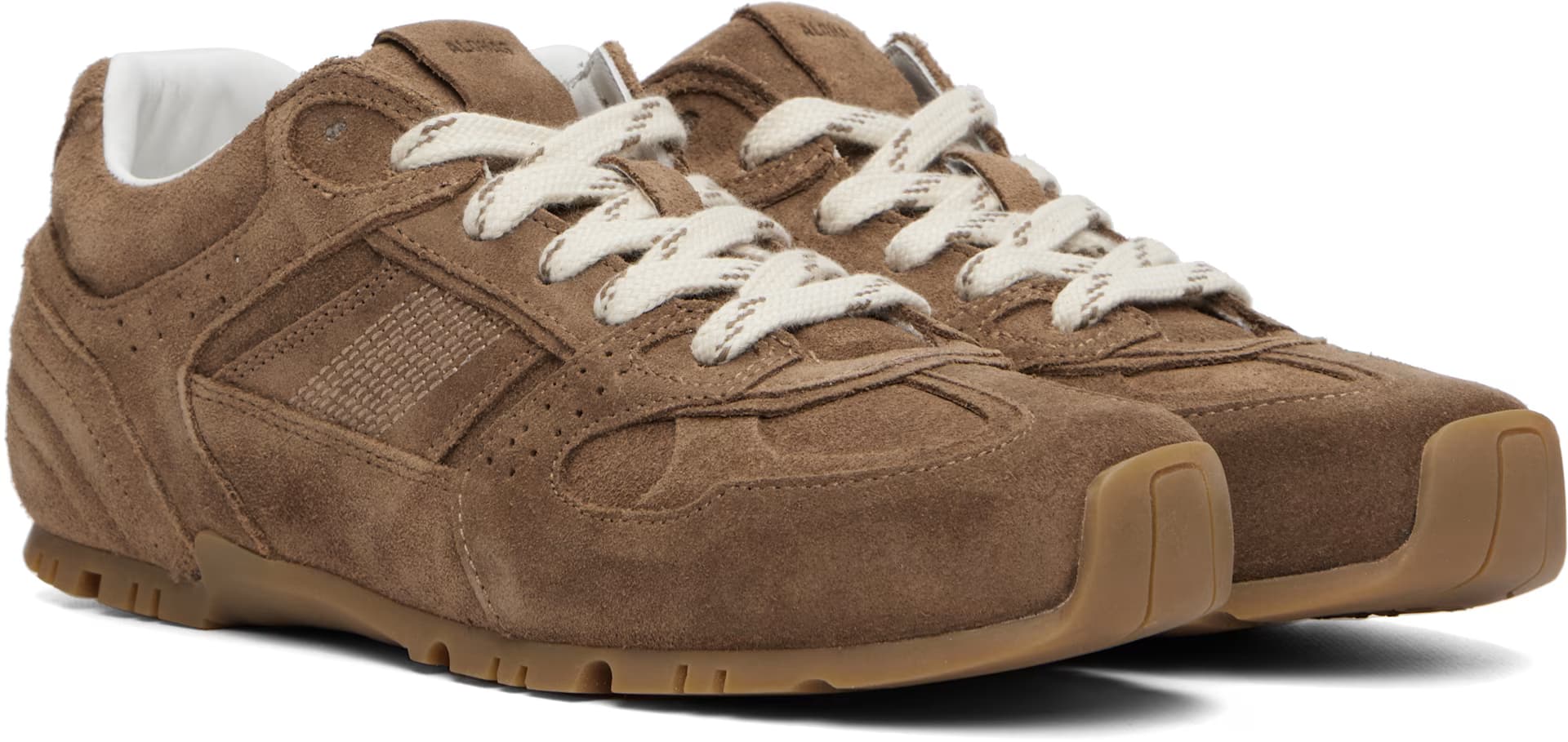 Brown Tb.56 Leather Sneakers 4