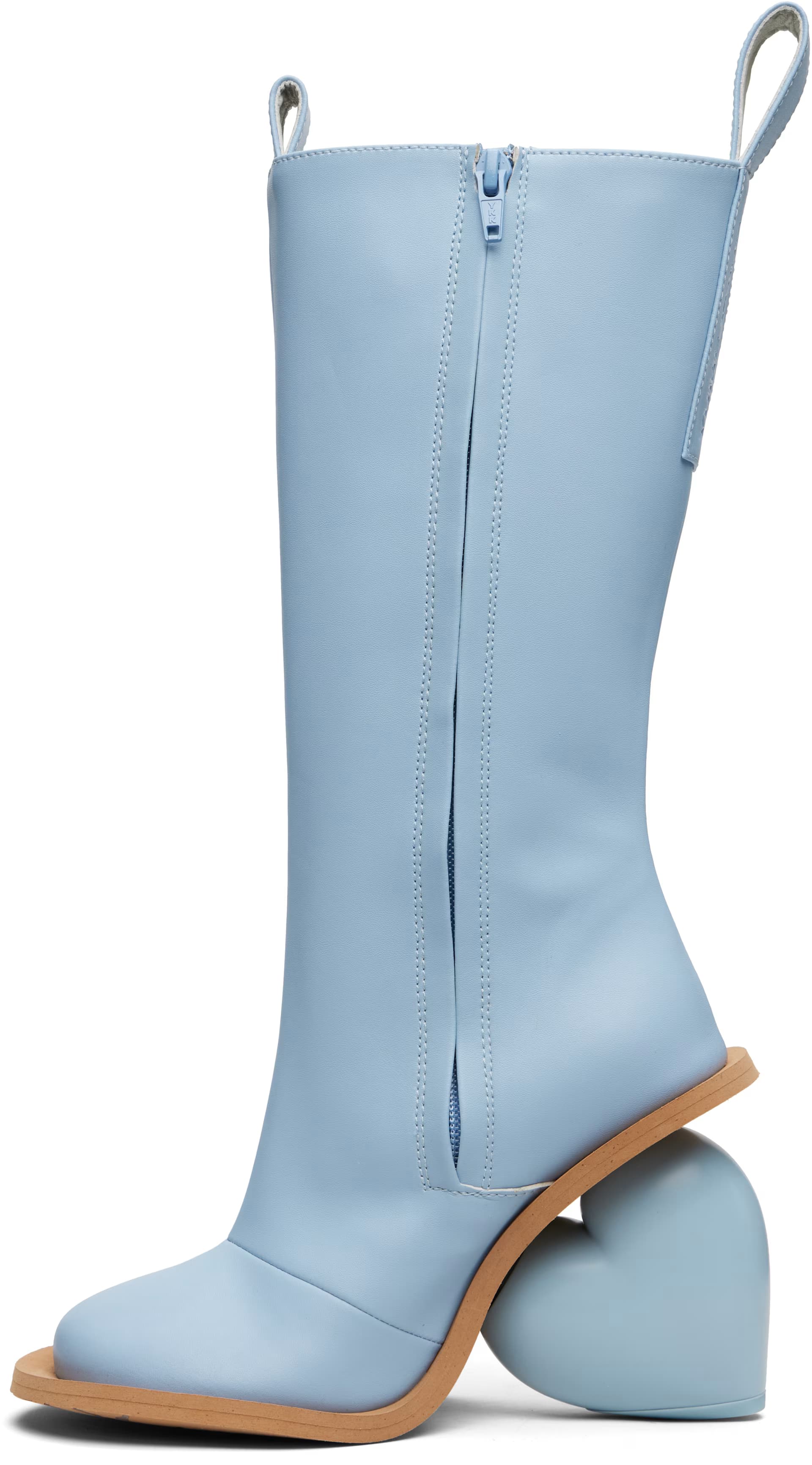 SSENSE Exclusive Blue Love Tall Boots 3