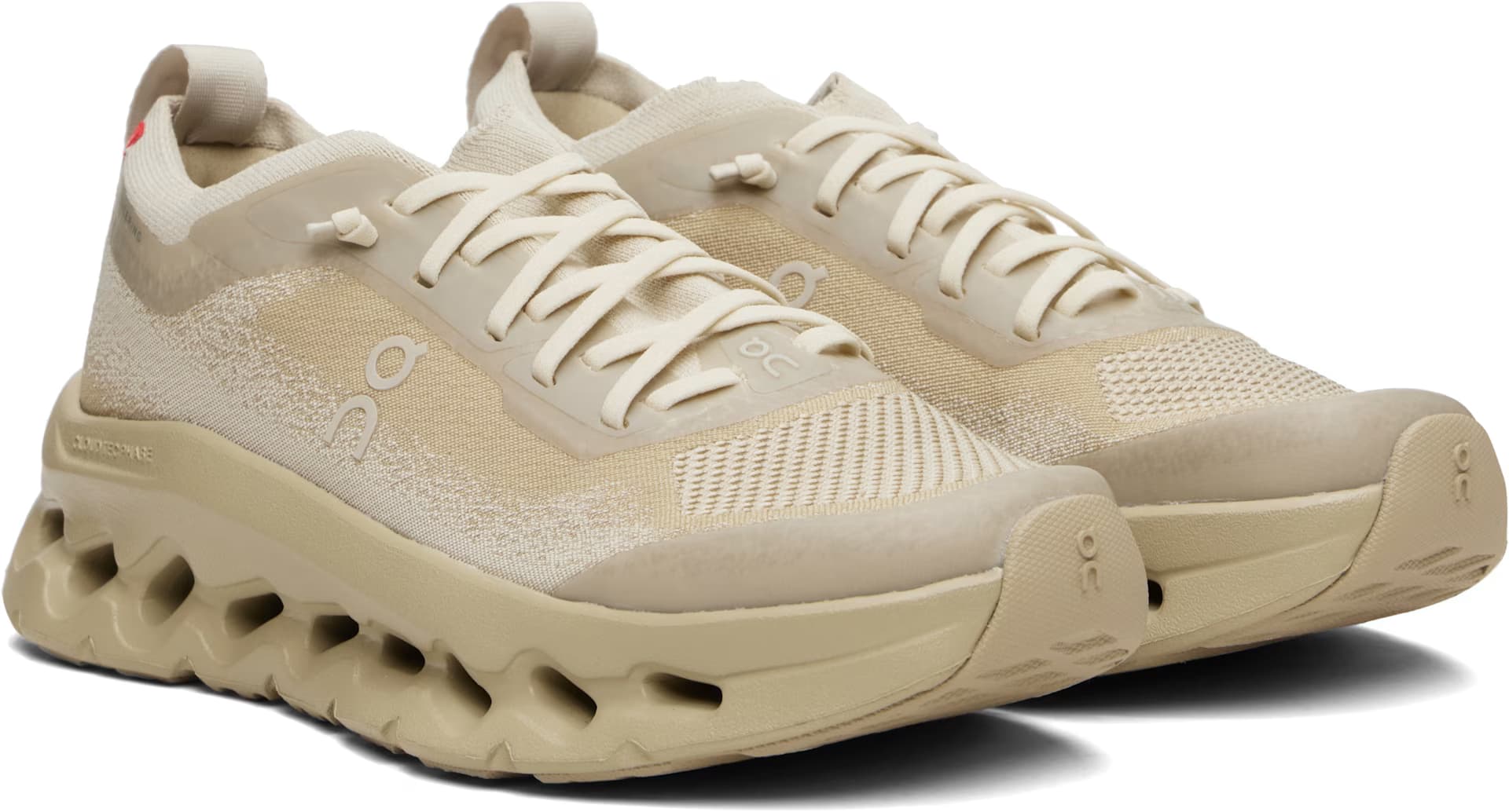 Taupe Cloudtilt Moon Sneakers 4