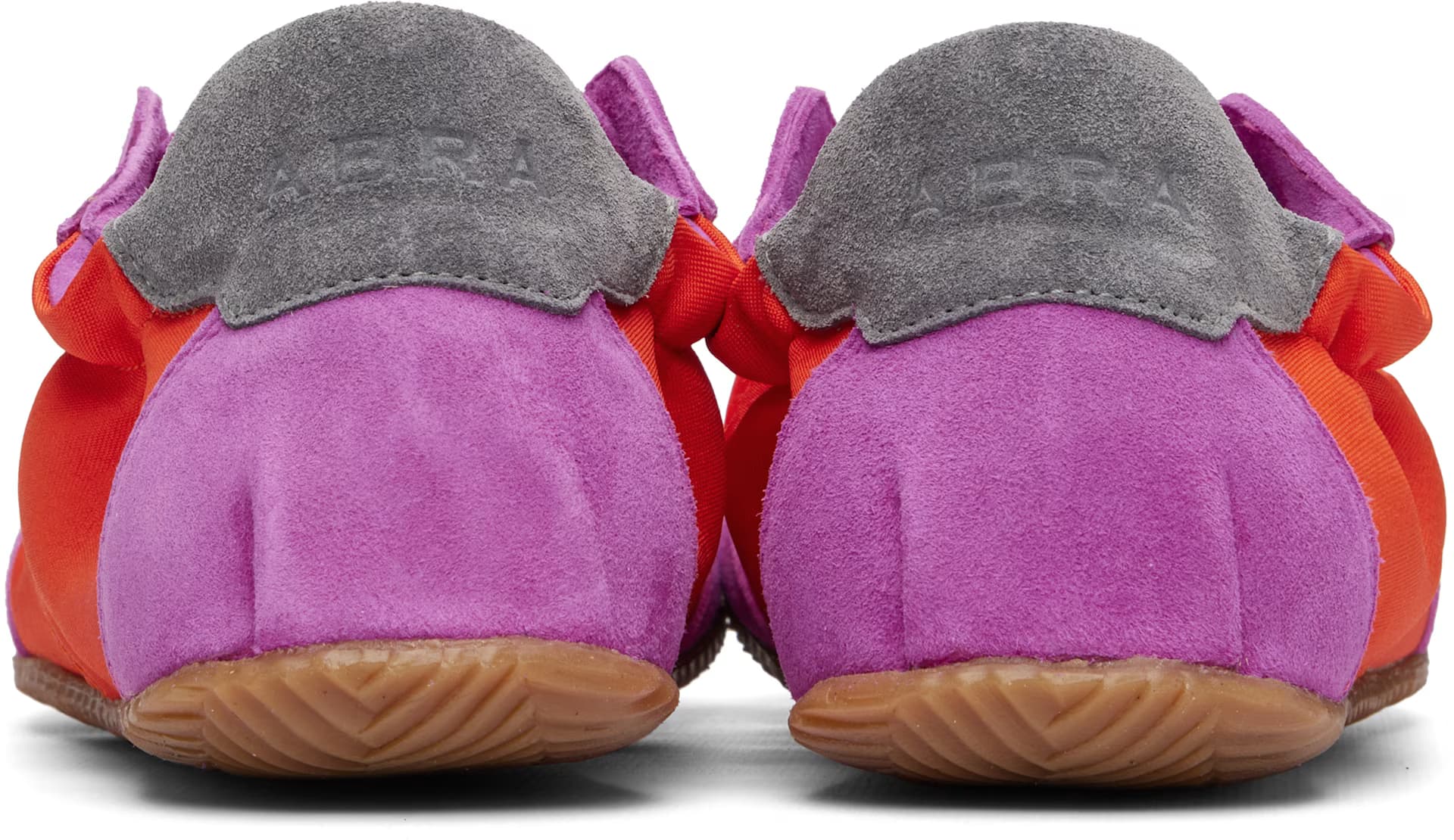 Red & Purple Ballerina Sneakers 2