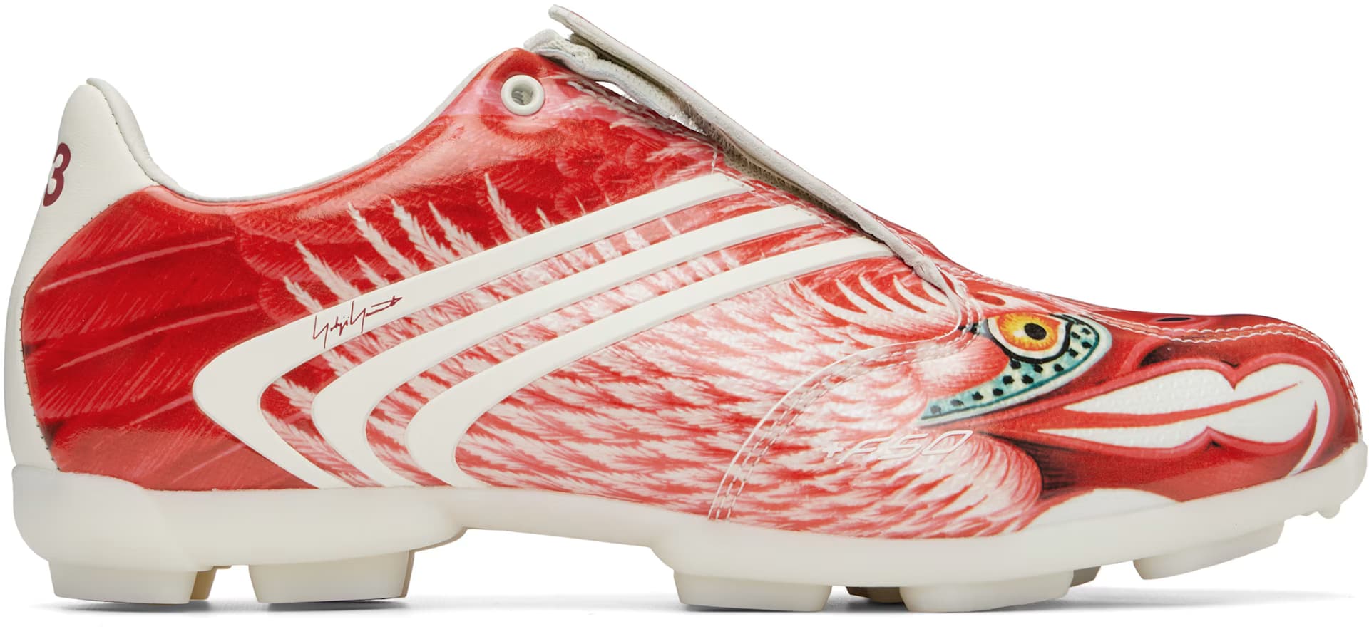 Red F50 Beast Sneakers by Y-3