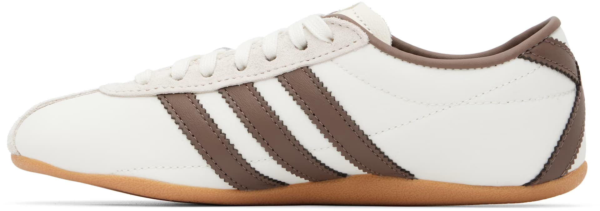 White & Brown Tokyo Sneakers 3