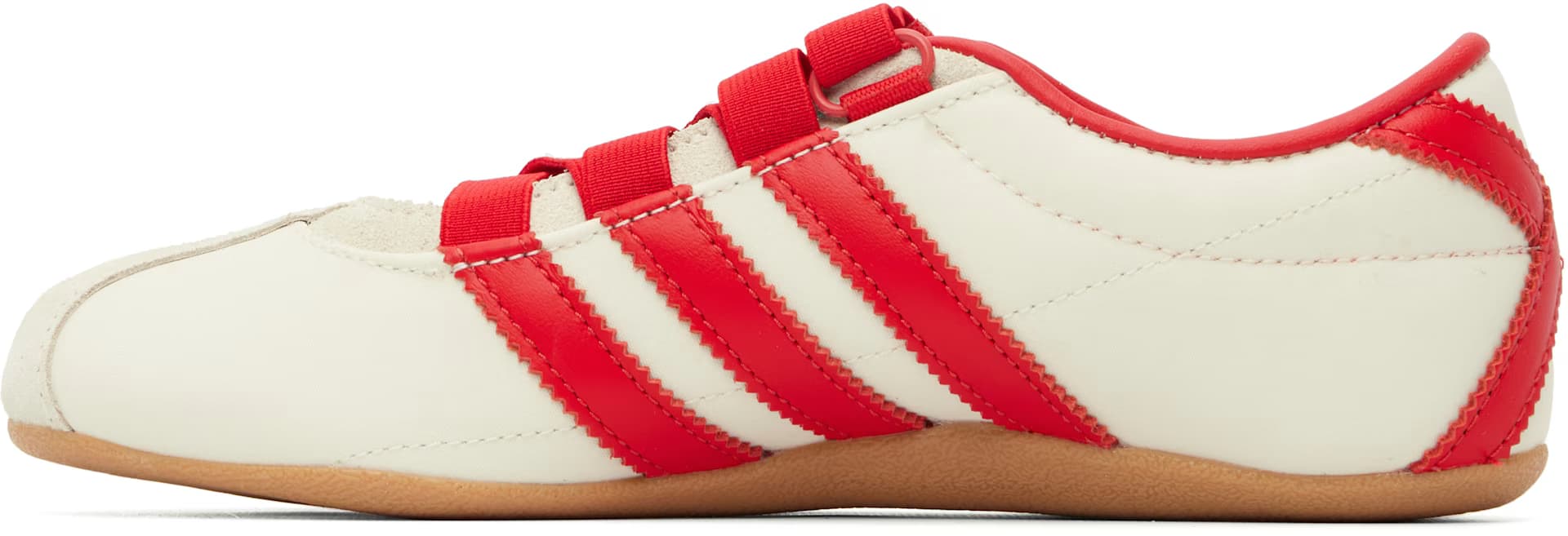 White & Red Tokyo Mary Jane Sneakers 3