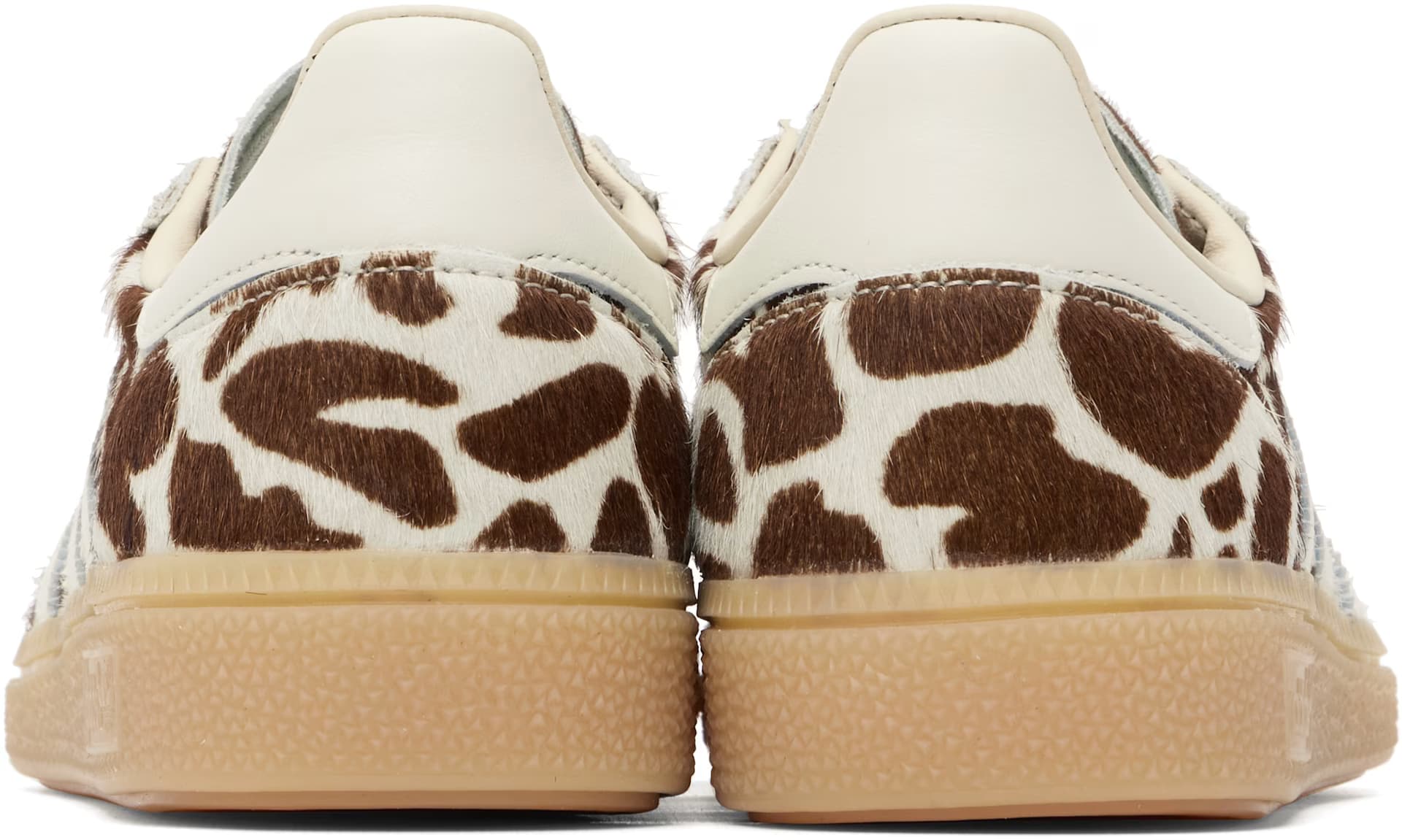 Brown & Off-White Handball Spezial Sneakers 2