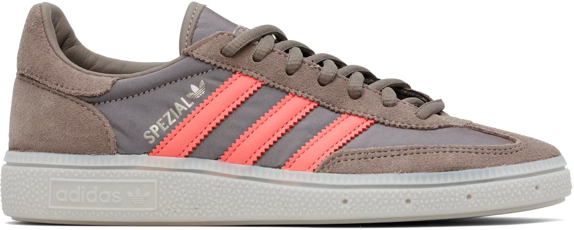 Brown Handball Spezial Sneakers by adidas Originals