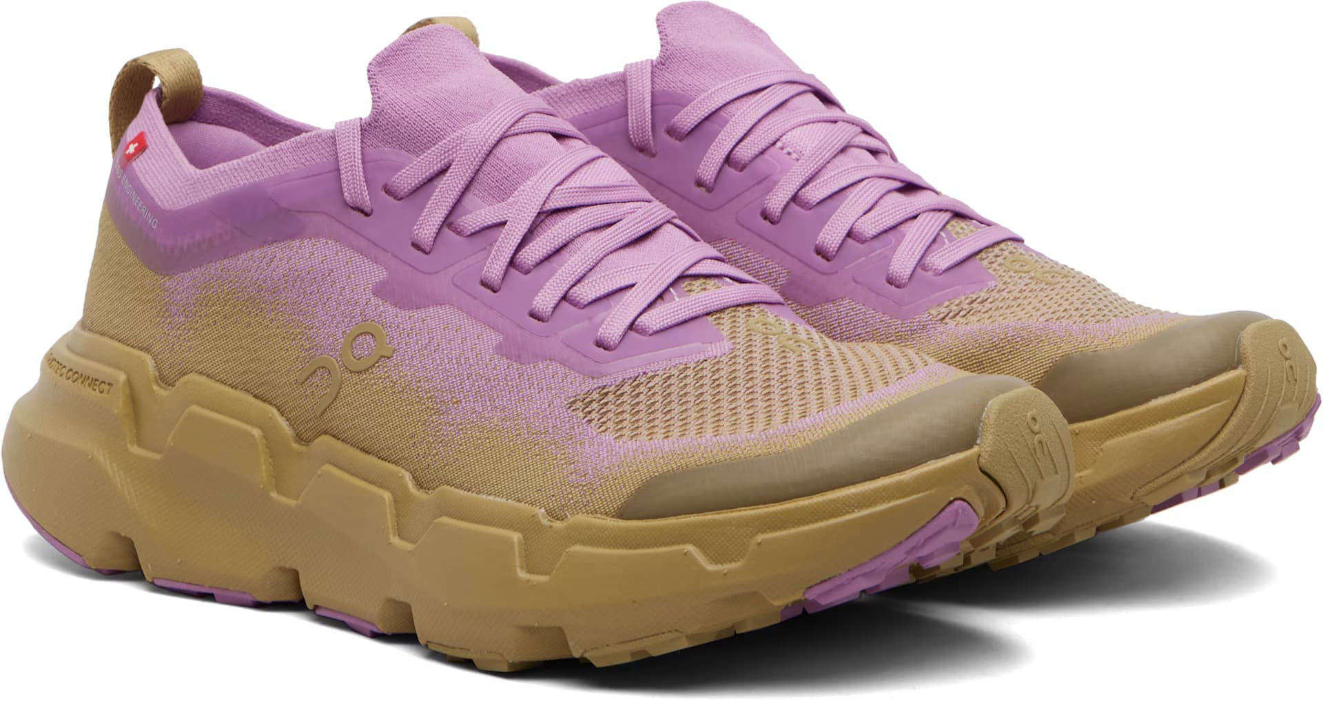 Pink & Beige Cloudsoma Sneakers 4