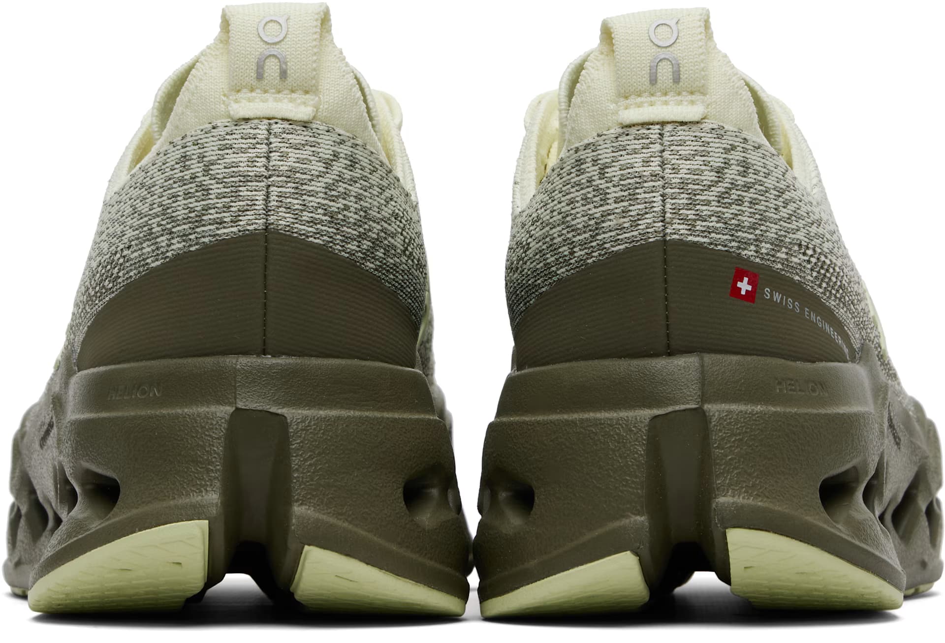 Green & Khaki Cloudsurfer Max Sneakers 2