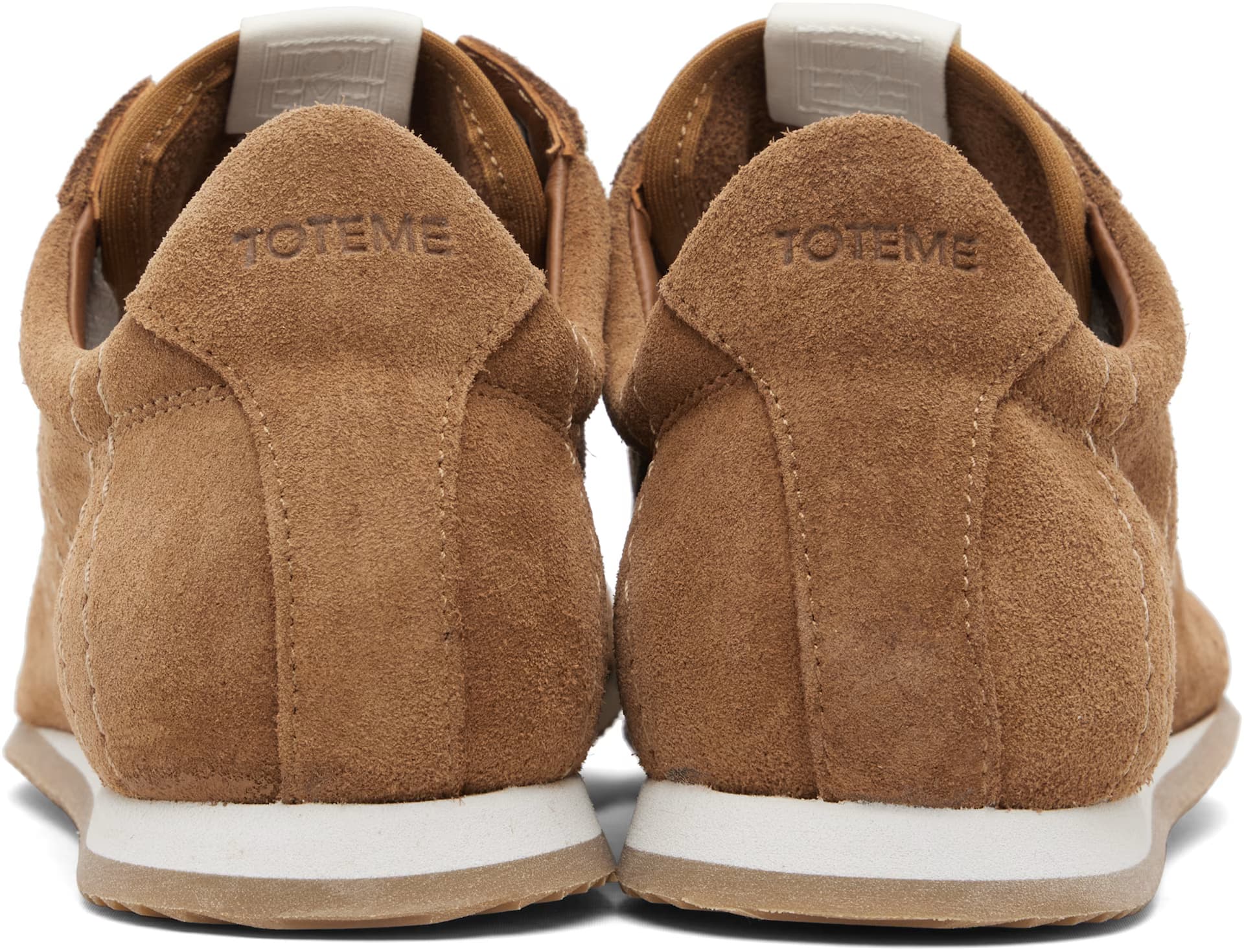 Tan Flex Suede Sneakers 2